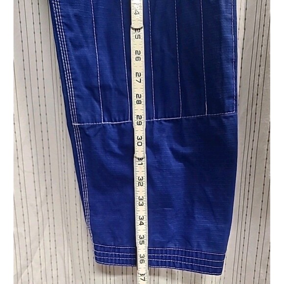 Size A1 BJJ Brazilian Jiu-Jitsu MMA Gi (uniform) Blue Travel Bag Gym Roll - Picture 6 of 11